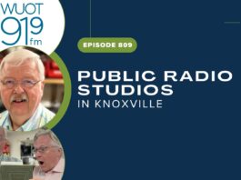 Public Radio Studios in Knoxville with Tim Berry